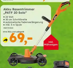 Globus Baumarkt PRIMASTER Akku Rasentrimmer ,PATF 20 Solo" Angebot