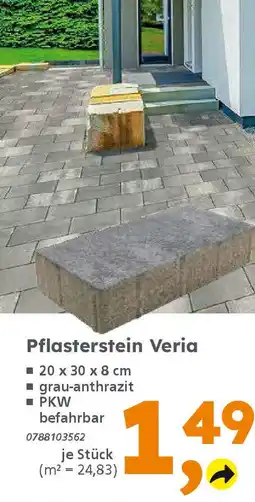Globus Baumarkt Pflasterstein Veria Angebot