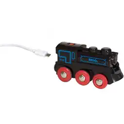Netto Marken-Discount BRIO Spielfahrzeug World Schwarze Akku-Lok mit Micro-USB Angebot