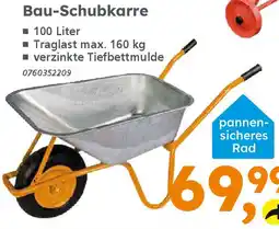Globus Baumarkt Bau-Schubkarre Angebot