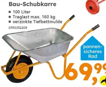 Globus Baumarkt Bau-Schubkarre Angebot