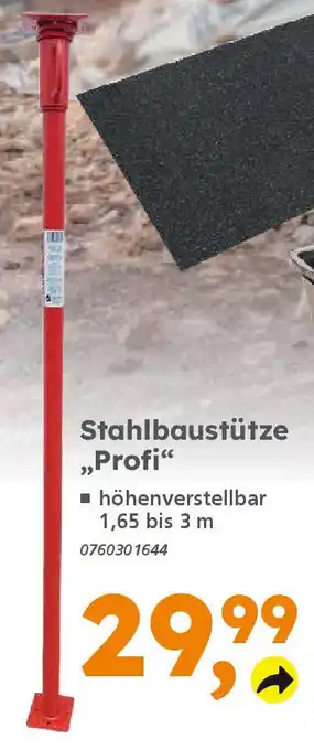 Globus Baumarkt Stahlbaustütze „Profi❝ Angebot