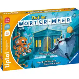 Netto Marken-Discount Ravensburger Brettspiel tiptoi Tief im Wörter-Meer Angebot