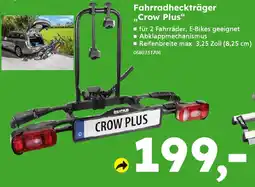 Globus Baumarkt EUFAB Fahrradheckträger ,,Crow Plus" Angebot