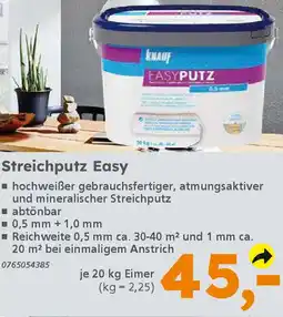 Globus Baumarkt KNAUF Streichputz Easy Angebot