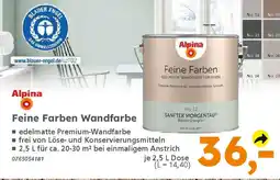 Globus Baumarkt Alpina Feine Farben Wandfarbe Angebot