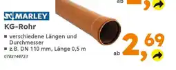 Globus Baumarkt MARLEY KG-Rohr Angebot