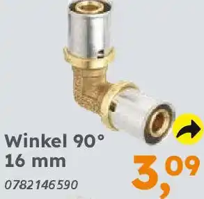 Globus Baumarkt Alu-Verbund zum Pressen Winkel 90° 16 mm Angebot