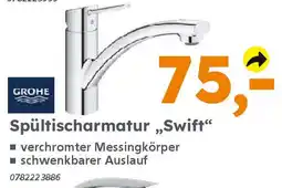 Globus Baumarkt GROHE Spültischarmatur,,Swift" Angebot