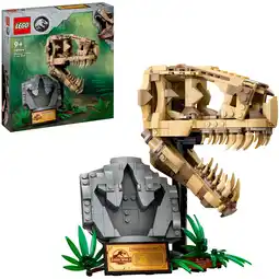 Netto Marken-Discount LEGO Konstruktionsspielzeug Jurassic World Dinosaurier-Fossilien: T.-Rex-Kopf Angebot