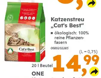 Globus Baumarkt Cat's Best Katzenstreu ,,Cat's Best" Angebot