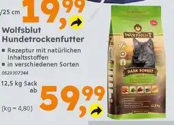 Globus Baumarkt Wolfsblut Hundetrockenfutter Angebot