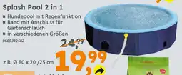 Globus Baumarkt Splash Pool 2 in 1 Angebot