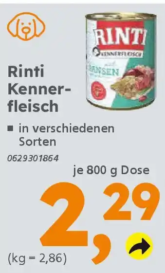 Globus Baumarkt Rinti Kennerfleisch Angebot
