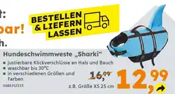 Globus Baumarkt Hundeschwimmweste „Sharki❝ Angebot