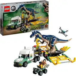 Netto Marken-Discount LEGO Konstruktionsspielzeug Jurassic World Dinosaurier-Missionen: Allosaurus-Transporter Angebot