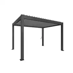 toom Baumarkt Biohort Pergola Gr. 4 x 3 dunkelgrau 404,5 x 312 cm Angebot