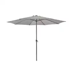 toom Baumarkt toom Marktschirm 'Santorini' hellgrau Ø 300 cm Angebot