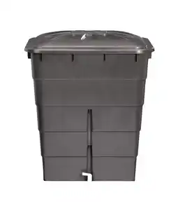 toom Baumarkt GARANTIA Regentonne 'Basic-Line' graphite grey 300 l mit Hahn Angebot