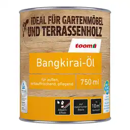 toom Baumarkt toom Bangkirai-Öl transparent 750 ml Angebot