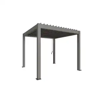 toom Baumarkt Biohort Pergola Gr. 3 x 3,5 quarzgrau-metallic 312 x 312 cm Angebot