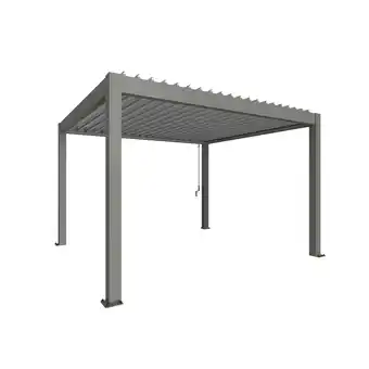 toom Baumarkt Biohort Pergola Gr. 4 x 3,5 quarzgrau 404,5 x 367,5 cm Angebot