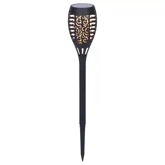 toom Baumarkt toom LED-Solarfackel-Set schwarz 43 cm, 5 Stück Angebot