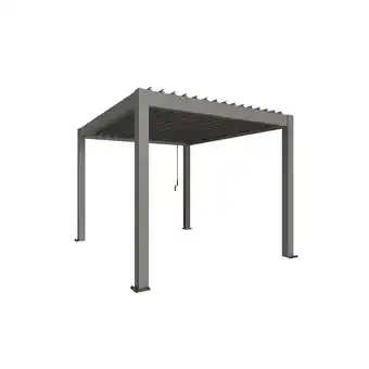 toom Baumarkt Biohort Pergola Gr. 3 quarzgrau-metallic 312 x 367,5 cm Angebot