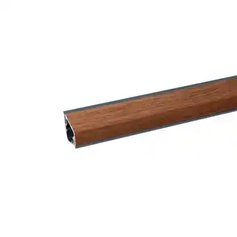 toom Baumarkt Kaindl Wandanschlußprofil 'Nuss Butcherblock 3324' braun 600 x 16 x 28 mm Angebot