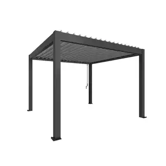 toom Baumarkt Biohort Pergola Gr. 3,5 x 3,5 dunkelgrau 367,5 x 367,5 cm Angebot