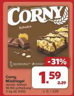 Famila Nord Ost CORNY Müsliriegel Angebot