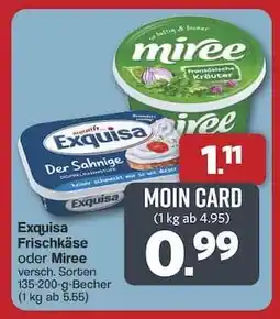 Famila Nord Ost Exquisa Frischkäse oder Miree Angebot