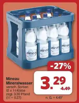 Famila Nord Ost Mineau Mineralwasser Angebot