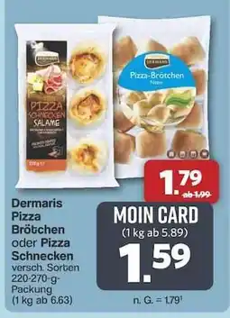 Famila Nord Ost Dermaris Pizza Brötchen oder Pizza Schnecken Angebot