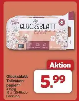 Famila Nord Ost GLÜCKSBLATT Toilettenpapier Angebot