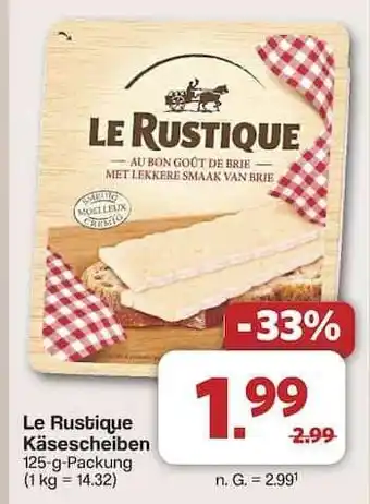 Famila Nord Ost LE RUSTIQUE Käsescheiben Angebot