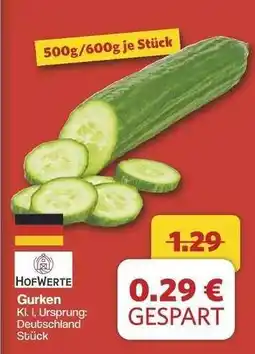 Famila Nord Ost Gurken Angebot