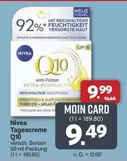 Famila Nord Ost Nivea Tagescreme Q10 Angebot