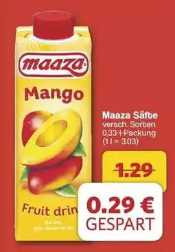 Famila Nord Ost Maaza Säfte Angebot