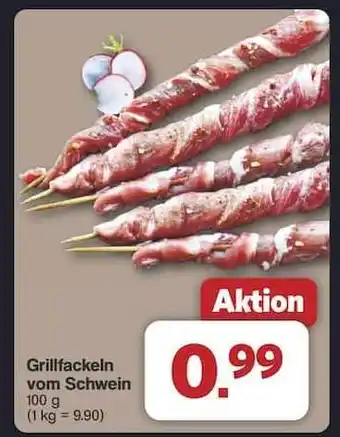 Famila Nord Ost Grillfackeln vom Schwein Angebot