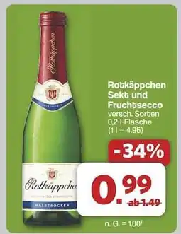 Famila Nord Ost Rotkäppchen Sekt und Fruchtsecco Angebot