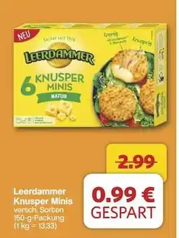 Famila Nord Ost Leerdammer Knusper Minis Angebot