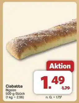 Famila Nord Ost Ciabatta Bigsize Angebot