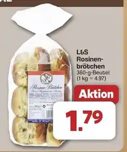 Famila Nord Ost L&S Rosinenbrötchen Angebot