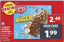 Famila Nord Ost LANGNESE Eis-Multipackungen Angebot