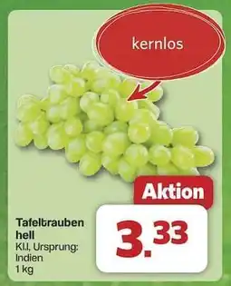 Famila Nord Ost Tafeltrauben hell Angebot