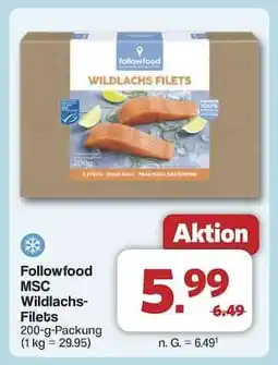 Famila Nord Ost Followfood MSC Wildlachs-Filets Angebot