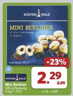 Famila Nord Ost Küsten Gold Mini Berliner Angebot