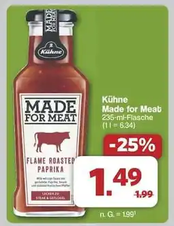 Famila Nord Ost KÜHNE Made for Meat Angebot