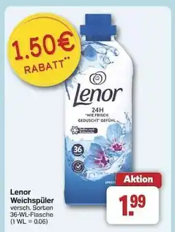 Famila Nord Ost Lenor Weichspüler Angebot
